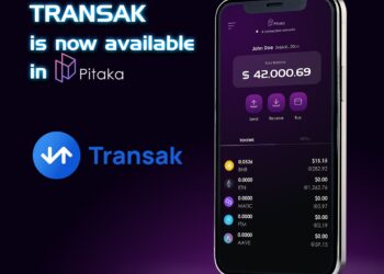 Pitaka integrates Transak and Unstoppable Domains to make buying crypto easier