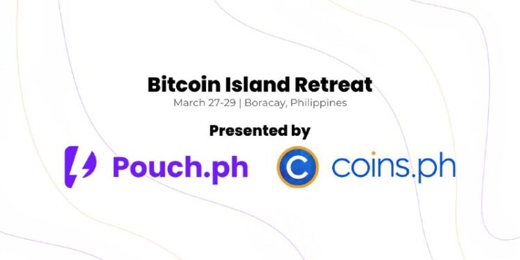 Pouch.ph names Coins.ph as co-presenter of the Philippines’ first-ever Bitcoin Island Retreat