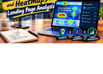 Using Session Recordings and Heatmaps for Landing Page Analysis