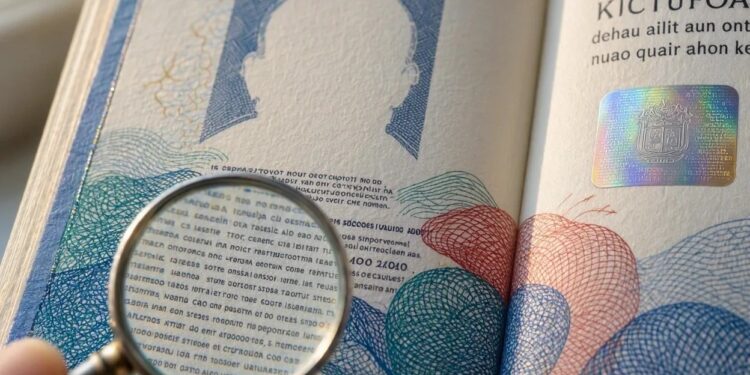 Tiny Text Plays a Major Role in Passport Fraud Detection